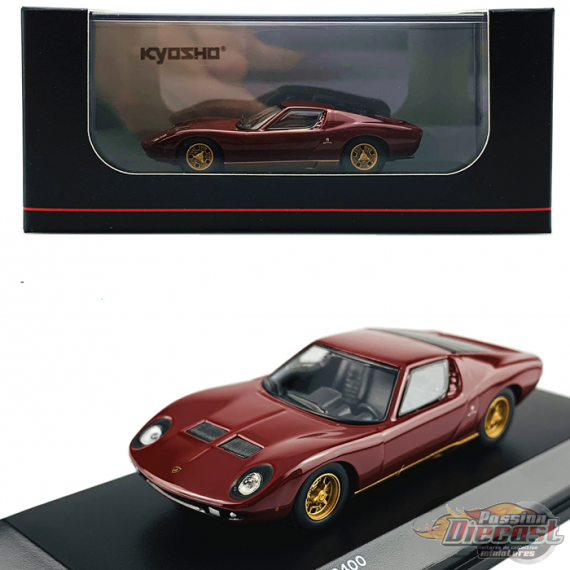 Lamborghini Miura P400 Kyosho 1 64 KS06930A4 Passion Diecast