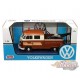 Volkswagen Type 2 T1 Pickup Tow Truck Brown/Cream  -  Motormax 1-24 - 79585  - Passion Diecast 