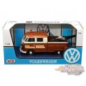 Volkswagen Type 2 T1 Pickup Tow Truck Brown/Cream  -  Motormax 1-24 - 79585