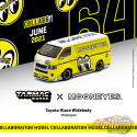 Toyota Hiace Widebody Mooneye's Yellow - Tarmac Works  Hobby  -  1/64  - T64-038-ME