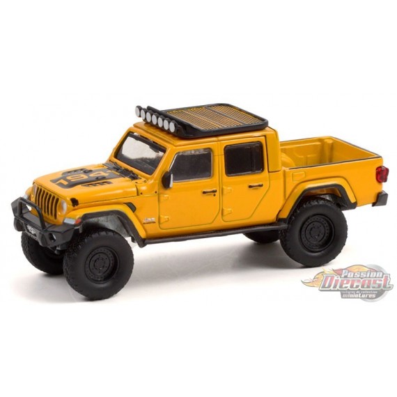 2020 Jeep Gladiator avec pièces hors route - All-Terrain  Series 12 - 1/64 Greenlight - 35210 D  - Passion Diecast