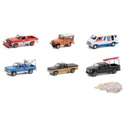 Blue Collar Collection Series 9 Assortiment  - Greenlight 1/64 - 35200 - Passion Diecast 