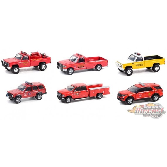 Fire & Rescue Series 1 assortment  - 1/64  Greenlight  - 67010