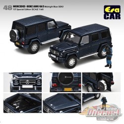 (Web Only) Mercedes-Benz G63 AMG -1st Special Edition -Midnight Blue - Era  Car 1/64 - MB214X4RF48