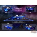 ( Online Only ) NSX (NA) ROCKET BUNNY V2 AERO Chrome Blue - INNO 64 - 1/64  - NSXP-BCH