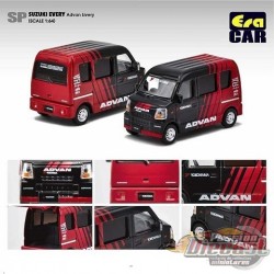 (Web Only) Suzuki Every - Advan Livery - Era Car  1/64 - SU20EVESP35