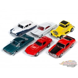 2019 Mint Release 1, Set A de 6 voitures "30th Anniversary" (1989-2019) - Racing Champions 1/64 - RC010 A