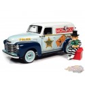 1948 Chevrolet Panel Delivery Van- Monopoly - avec figurine en résine - Auto World  1/18 - AWSS129