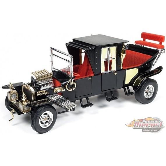 George Barris Munsters Koach - Black - Auto World 1/18 - AW233