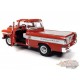 1957 Chevy Camaro Pickup Miller High Life (Miller Beer) Rouge/Blanc - Auto World  1/18 - AW287 - Passion Diecast