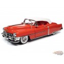 1953 Cadillac Eldorado Convertible - Red / White - Auto World 1/18 - AW286