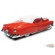 1953 Cadillac Eldorado Convertible - Red / White - Auto World 1/18 - AW286