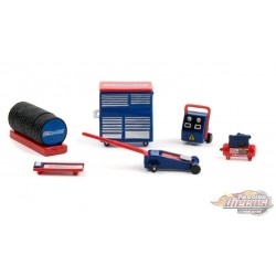 BFGoodrich Shop Tool Accessories Pack Series 4 -  Greenlight 1/64 - 16080 B  -  Passion Diecast 