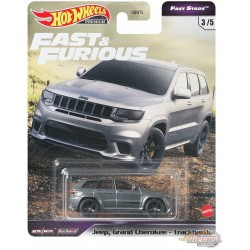 Jeep Grand Cherokee Trackhawk - Fast & Furious  Fast Stars - Hot Wheels 1:64 - GRL74 - Passion Diecast