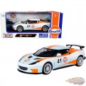 (online only) Lotus Evora GT4 - Gulf Oil - Motormax 1/24  - 79660