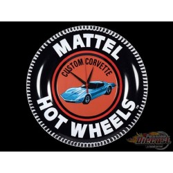 Clock Hot Wheels 12" Custom Corvette - AWAC011C