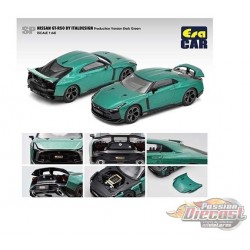 Nissan GT-R50 By Italdesign  Dark Green  - Era Car  1/64  - NS21GTRSP49  -  Passion Diecast 