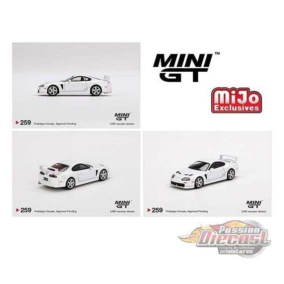 Toyota TRD 3000GT Renaissance Super Blanc -MGT00259 - Passion Diecast