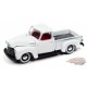 1950 Chevrolet Stepside Truck - Gloss White - Johnny Lightning 1:64 - JLSP166 B - JLCG026 B