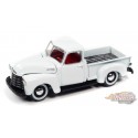1950 Chevrolet Stepside Truck - Gloss White - Johnny Lightning 1:64 - JLSP166 B - JLCG026 B