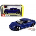 (Web Only) Porsche Taycan Bleu - Bburago 1-24 - 21098 BL