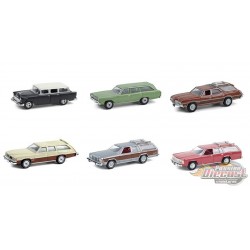 Estate Wagons Series 6 Assortiment 1/64  Greenlight - 36010