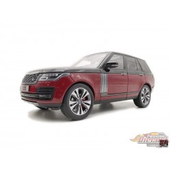 Range Rover SV Autobiography Dynamic - Rouge et Noir -  LCD model  1/18 - 18001B RE - Passion Diecast