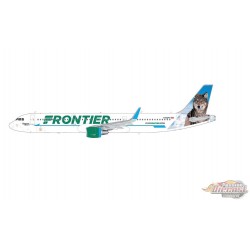 Airbus A321-200 / Frontier Airlines N704FR "Virgina the Wolf" - Gemini 1/200 G2FFT973