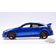 2020 Honda Civic Type R - Bleu -  LCD model  1/18 - 18005B BU - Passion Diecast