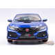 2020 Honda Civic Type R - Bleu -  LCD model  1/18 - 18005B BU - Passion Diecast