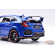 2020 Honda Civic Type R - Bleu -  LCD model  1/18 - 18005B BU - Passion Diecast