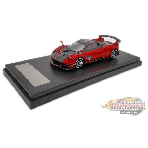 Pagani Huayra BC Roadster - Red - LCD Models 1:64 - 64011 RD - Passion  Diecast