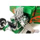 Rat Fink 1933 Gasser Vert avec Flame Jaune  1:18 ACME  A1800917-  Passion Diecast 