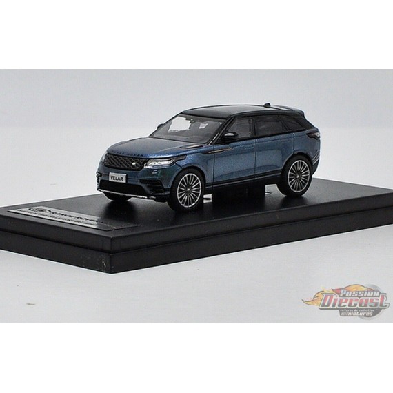 2018 Land Rover Range Rover Velar Première édition - Bleu - LCD Models 1:64 - 64001 BU - Passion Diecast