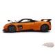 Pagani Huayra BC Roadster - Orange -  LCD model  1/18 - 18008 OR - Passion Diecast