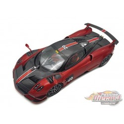 Pagani Huayra BC Roadster - Rouge -  LCD model  1/18 - 18008 RD