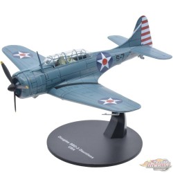 Douglass SBD-3 Dauntless US Navy 1942 -  Warbirds of WWII  1/72 - 27287-38 - Passion Diecast 