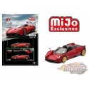 (Web Only) Pagani Huayra Roadster Red USA Exclusive -  MINI GT 1:64  Mijo Exclusive - MGT00050