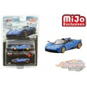 Pagani Huayra Roadster Blue Francia -  MINI GT 1:64  Mijo Exclusive - MGT00038