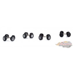 Ford Mustang  Wheel & Tire Pack  - Auto Body Shop series 5 - Greenlingt 1/64   - 16090 C