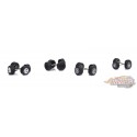 Ford Bronco Wheel & Tire Pack  - Auto Body Shop series 5 - Greenlingt 1/64   - 16090 B