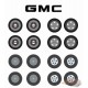 GMC Trucks Wheel & Tire Pack  - Auto Body Shop series 6 - Greenlingt 1/64   - 16110 A