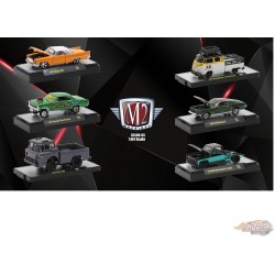 Auto Thentics Release 65  Assortment of 6 - M2 Machines 1-64 - 32500-65- Passion Diecast 