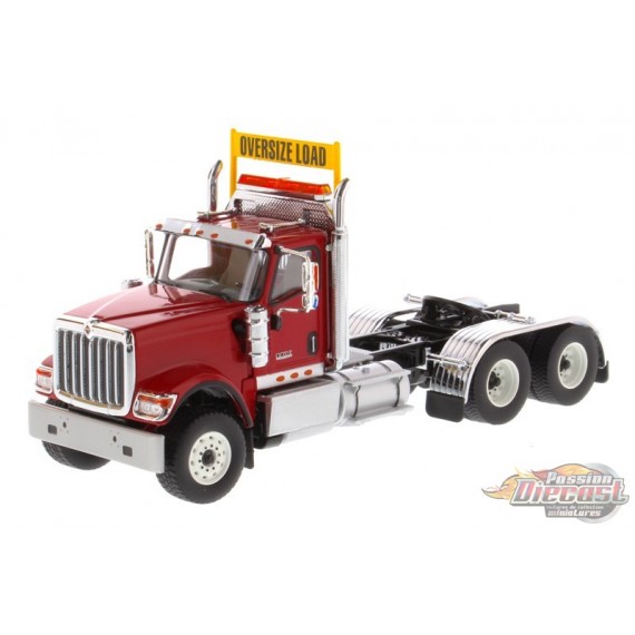 International HX520 Tracteur tandem à cabine courte Rouge - Cabine seule - Diecast Master 1/50 - 71002 - Passion Diecast