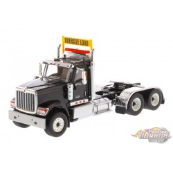 International HX520 Day Cab Tandem Tractor in Metalic Black - Cab Only - Diecast Master  1/50 -  71003 - Passion Diecast