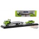 1990 Ford C-8000 Rollback Truck and 1988 Ford Mustang GT Custom -  M2 1/64  36000-45 C Passion Diecast 