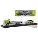 (Web Only) 1990 Ford C-8000 Rollback Truck and 1988 Ford Mustang GT Custom -  M2 1/64  36000-45 C