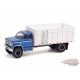 1980 Chevrolet C-70 Grain Truck - Blue Poly Cab / White Bed - SD Trucks 13 - Greenlight  1/64 - 45130 C