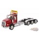 International HX620 Day Cab Tridem Tractor Red- Cab Only - Diecast Master  1/50 -  71008- Passion Diecast