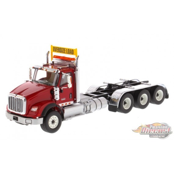 International HX620 Day Cab Tridem Tractor Red- Cab Only - Diecast Master  1/50 -  71008- Passion Diecast